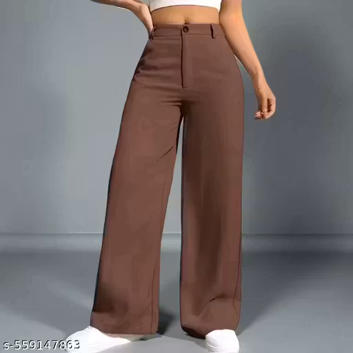 Trendy Elegant Women Women Trousers