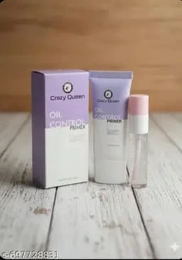 CRAZY QUEEN Oil Control Primer | Makeup Base for Oily Skin