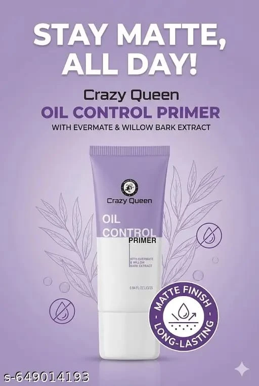 CRAZY QUEEN Primer | Long Lasting Makeup Primer