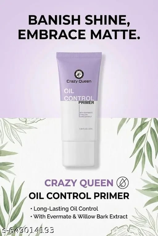 CRAZY QUEEN Primer | Beauty Makeup Base for Women
