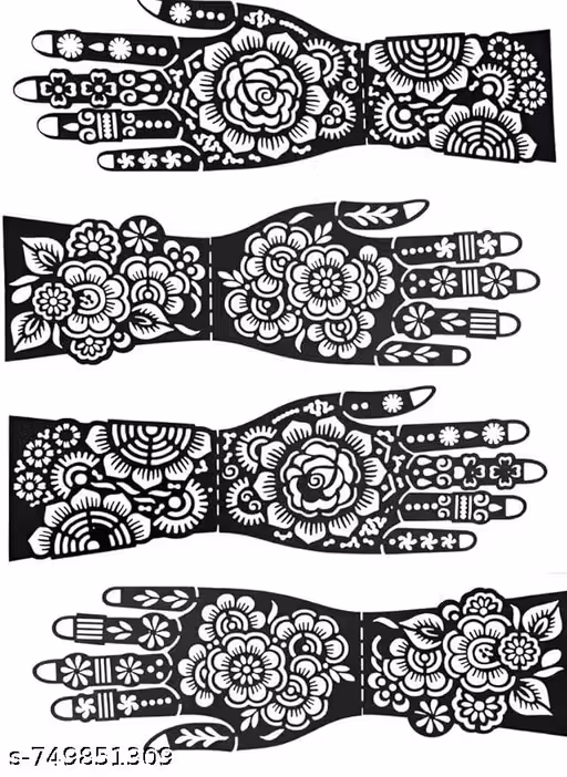 ALS tattoo stencils for girls and woma
