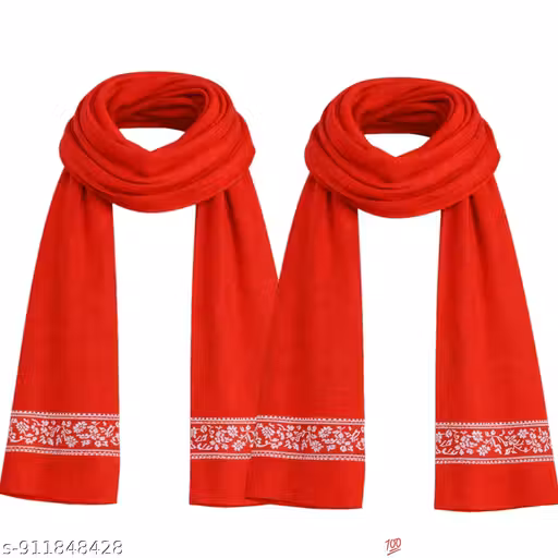 Red Diamond Cotton Gamcha Pack of 2 for Men | Soft Absorbent Cotton Towel | Traditional Indian Angocha | Multipurpose Head Wrap, Scarf, Bath & Gym Towel | Quick Dry Lightweight Gamchha (Red, 160x70 cm)