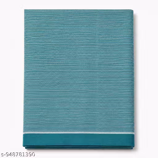 Seekhiya Teal Cotton Gamcha Towel – 165 CM x 75 CM, 150 Grams | Lightweight Soft Breathable Bath, Travel, Gym & Daily Use Traditional Indian Gamcha