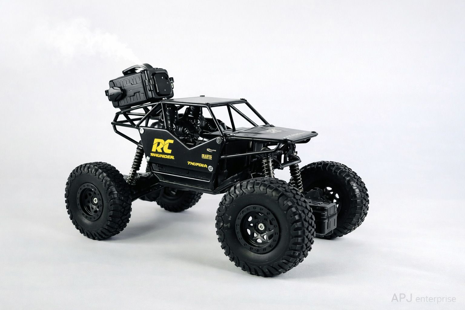 Remote Control Car For Kids With Mist Smoke Effect  Rock Crawler Climbing Rc Toy