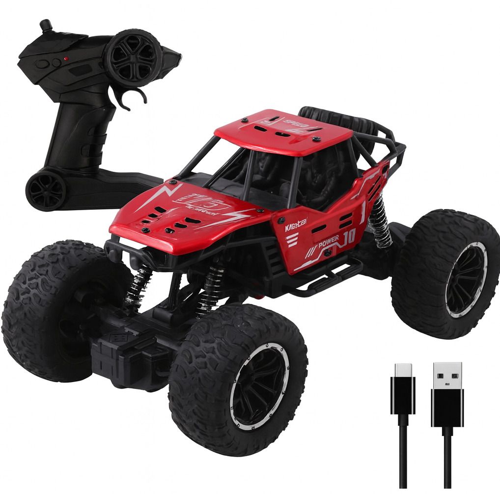 Remote Control Car For Kids Rock Crawler 2 WD Rc Rechargeable Toy for Kids