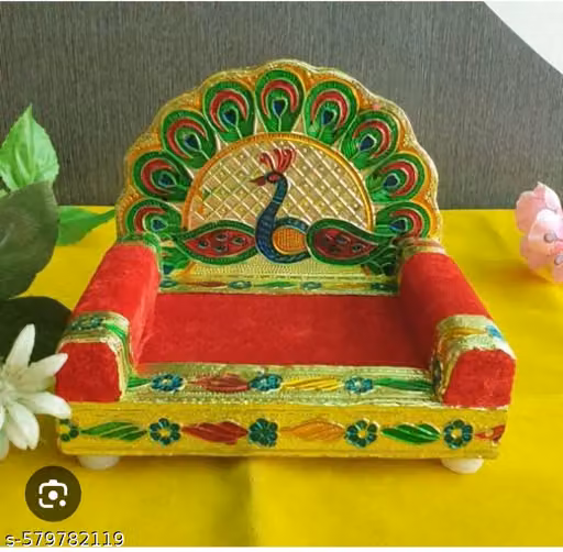 Laddu gopal singhasan use only size 0,1,2 no laddu gopal