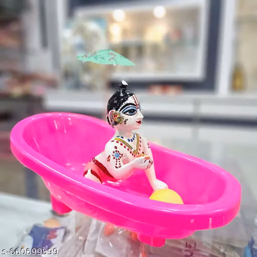 Laddu gopal bathtub size (1 to 6 no )
