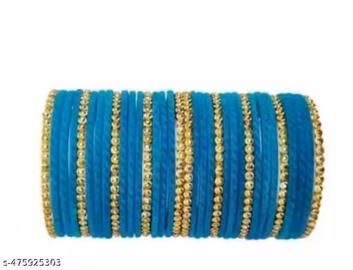 Velvet Matte Finish Bangle Set For Women & Girls | Designer Fashion Jewellery