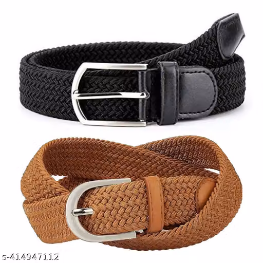 Fancy Canvas Belt for Men by Urban Cawnpore