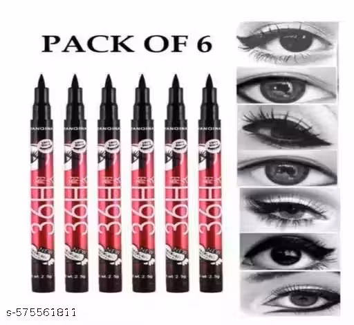 Eyeliner Eye Liner for 36H stay long lasting pack of 6