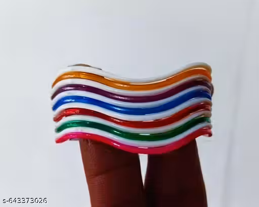 Plastic Multi Bangles Set