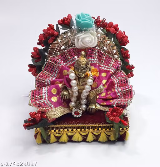 Handmade Decorative Thakur ji Singhasan Usable 0 to 1 no | R D Handicraft