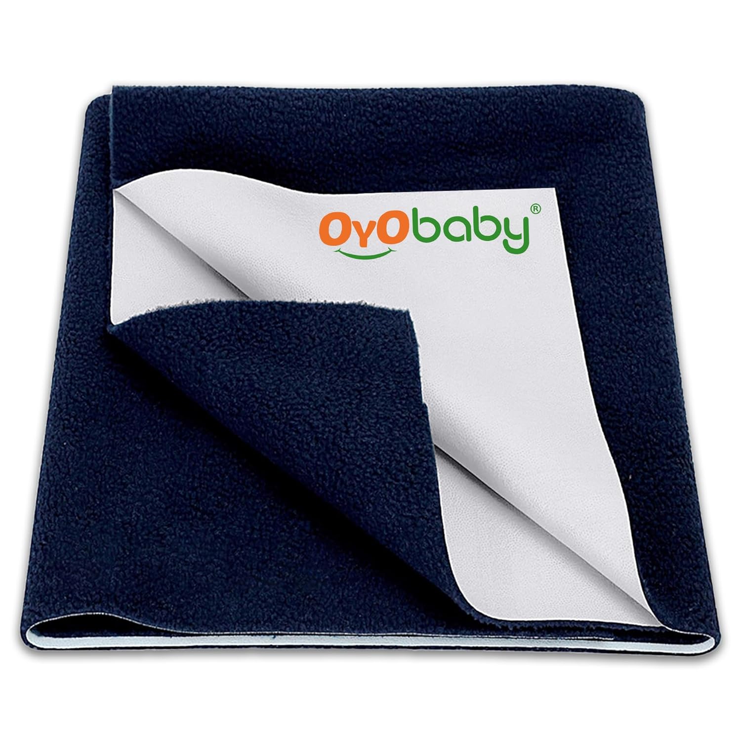 OYO BABY Extra Absorbent Waterproof Baby Dry Sheet (Dark Blue, X-Large (200cm x 140cm))