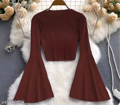 WINTERS LONG SLEEVE FLARE TOP