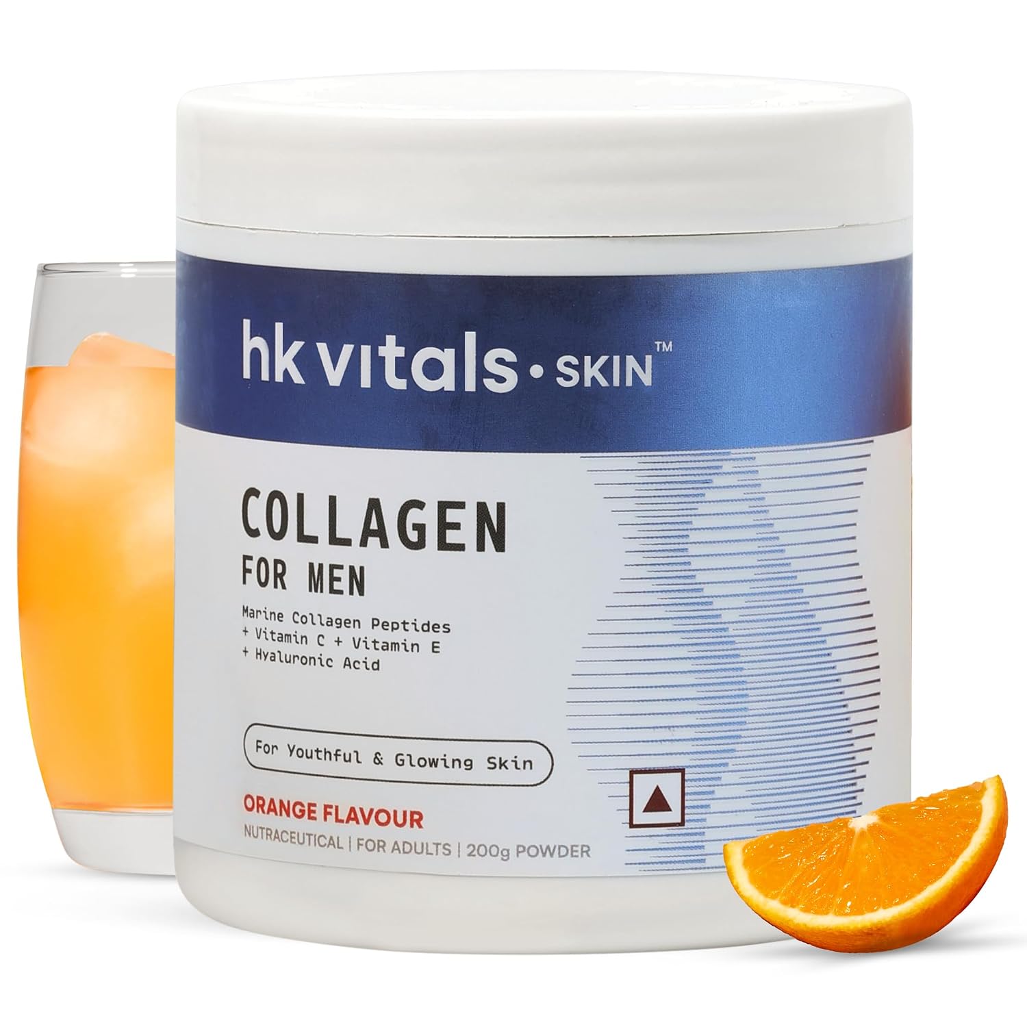 hk vitals Collagen for Men, Orange, 200g