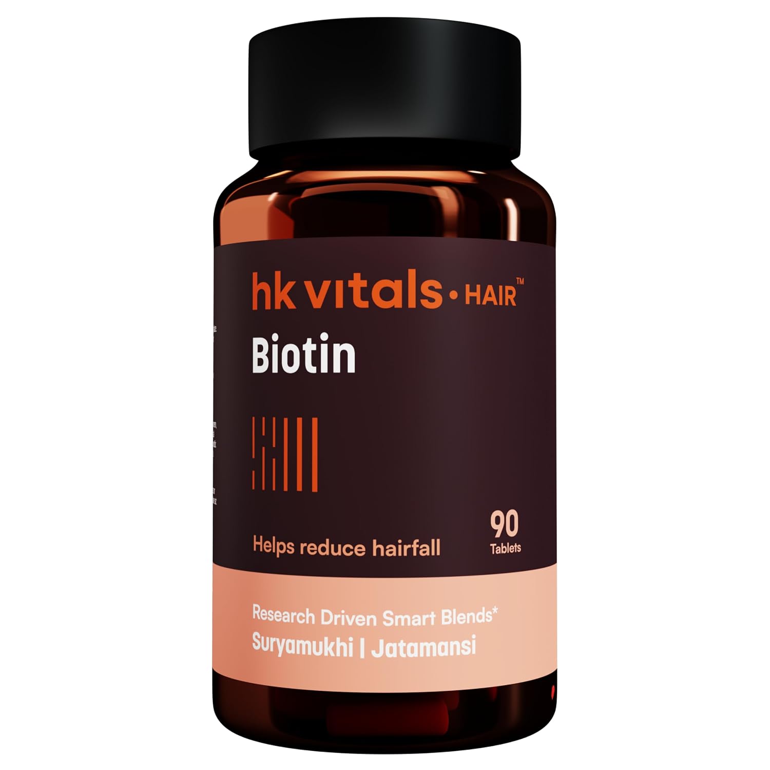 hk vitals Biotin, 90 Tablets