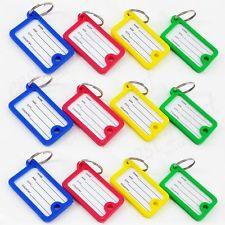 Writeable Name And Address Key Tags -12 Pcs Pack