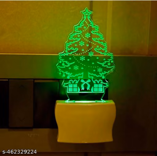 Christmas tree night lamp Santa Claus night lamp new night light