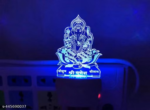 Ganesh ji diwani special night lamp wall lamp