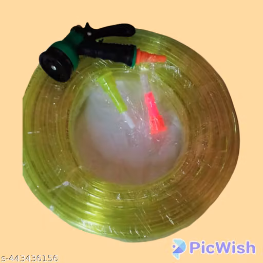 12 MTR PVC tubes gardan hose watar pipe with spray gun