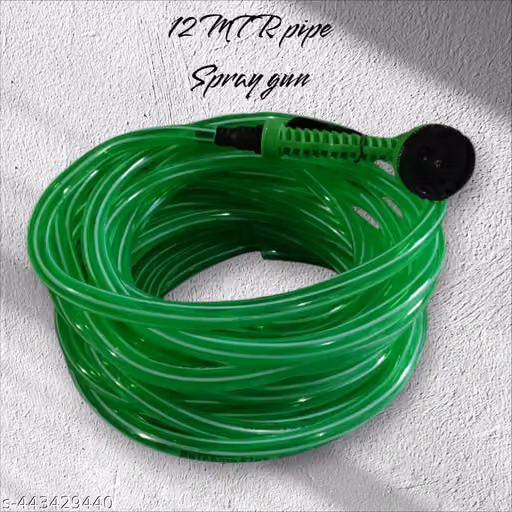 14 MTR PVC tubes gardan hose watar pipe with spray gun