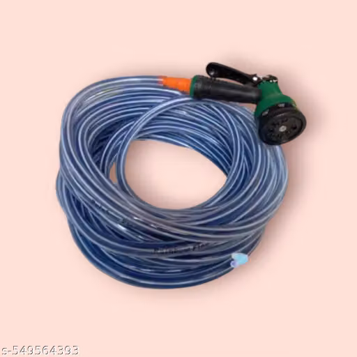 12 MTR PVC tubes garden hose water pipe with spray gun