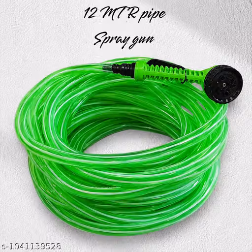 10 MTR PVC tubes garden hose water pipe with spray gun