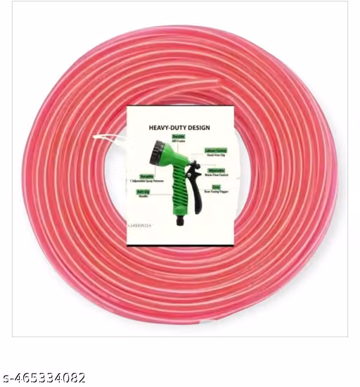 12 MTR PVC tubes garden hose water pipe with spray gun