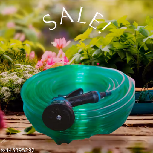 12 MTR PVC tubes garden hose water pipe with spray gun