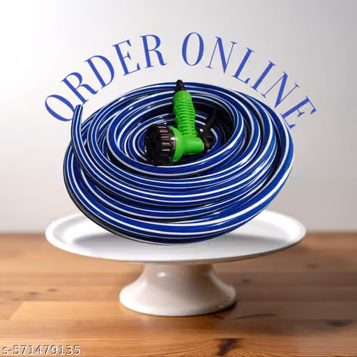 10 MTR PVC tubes garden hose water pipe with spray gun