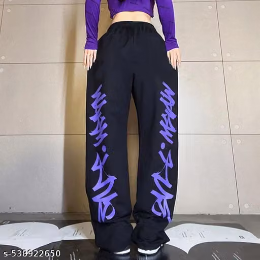 Double side Korean Printed Jogger