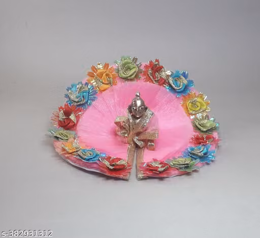 RDH Enterprises Laddu Gopal, Bal Gopal, Kanha Ji, Thakur Ji, Size ( 0 to 2 ) Dress net