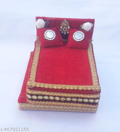 RDH Enterprises Thakur ji Bed / Laddu Gopal ji Bed usable 0 to 3 no