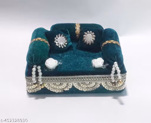 RDH Enterprises Thakur ji Singhasan , Laddu Gopal ji / Bal Gopal ji / Shree ji Singhasan usable 0 to 3 no