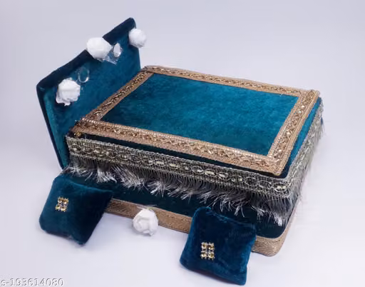 Fancy Thakur ji Singhasan & Bed, Laddu Gopal ji Singhasan & Bed Usable 0 no
