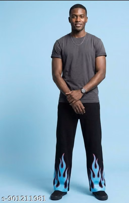 Blue fire Jogger Pant For Men