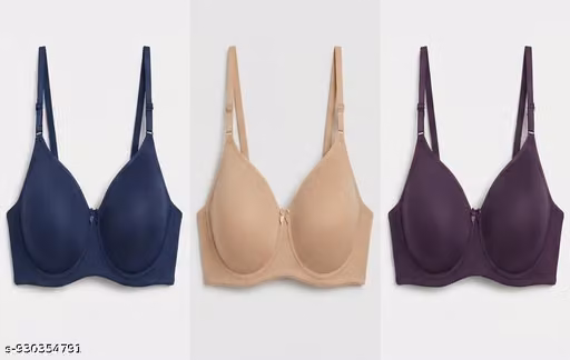 Wis ky colour 3 pc combo bra