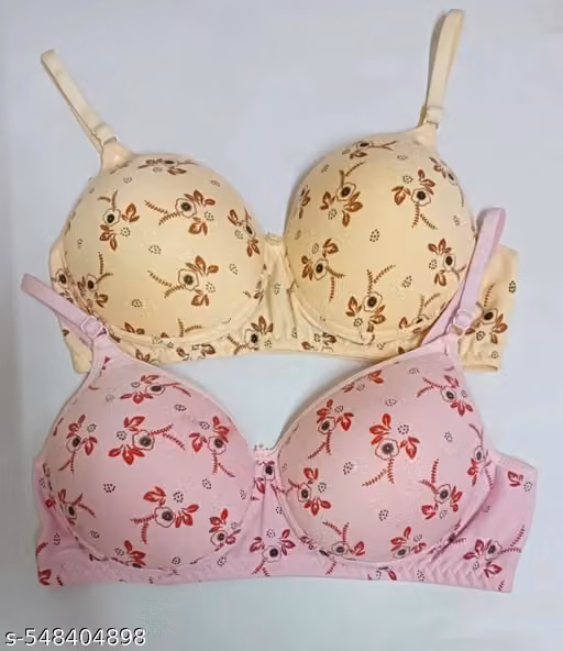 Calcados 2 Pc Combo Bra Yellow & Pink