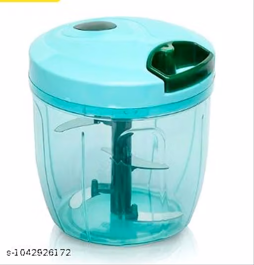 Plastic Manual Vegetable Chopper for Kitchen, Vegetable Cutter for Kitchen, Onion Cutter, Onion Chopper (Multi Colour) (900 ml)