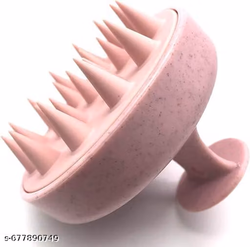 Head Massager, Scalp Massager, Scalp Massager For Hair Growth, Hair Massager, Hair Massager For Hair Growth, Hair Scalp Massager Brush, Hair Wash Brush, Head Scrubber, Hair Scalp Massager Shampoo Brush Marble Pink