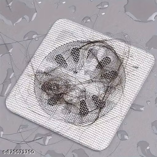 Drain Hole Cover | Bathroom Hole Cover | Sink Hole Cover | Hair Catcher | Safety Net | Bathtub Drain Cover | Kitchen Sink Cover | Disposable Jaali for Bathroom | Jaali Cover 30 pcs