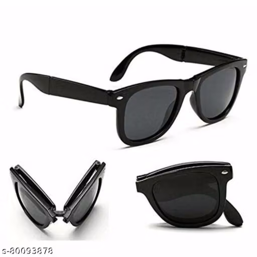 Men Black Plastic Rectangular , UV Protected Iron Man Sunglasses (Pack of 1)