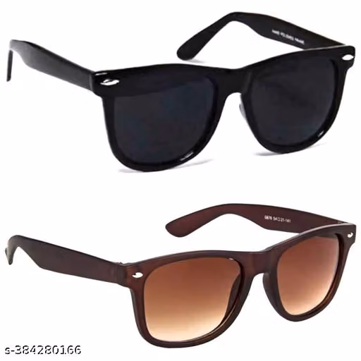 Goleriya Wayfarer Sunglasses pack of 2