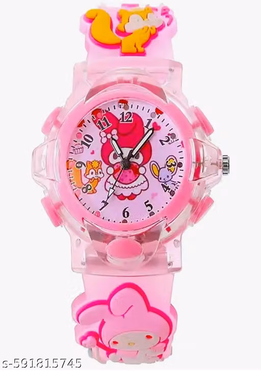 Kids watch pink