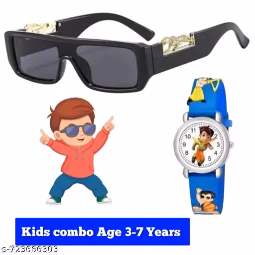 kids sunglasses and watch