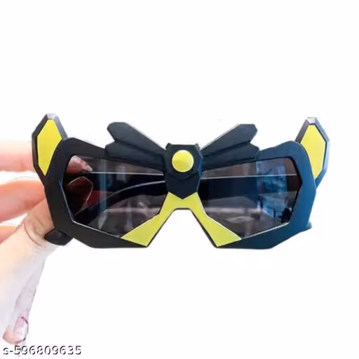 Goleriya Square Shade For Girls, Polarized, Stylish, Fashion, Modern, Flower-Shaped Sunglasses for Childrens (Age 3 To 10)
