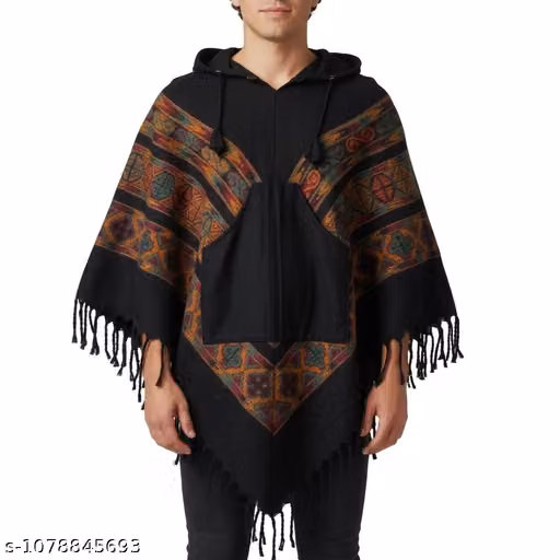 black poncho
