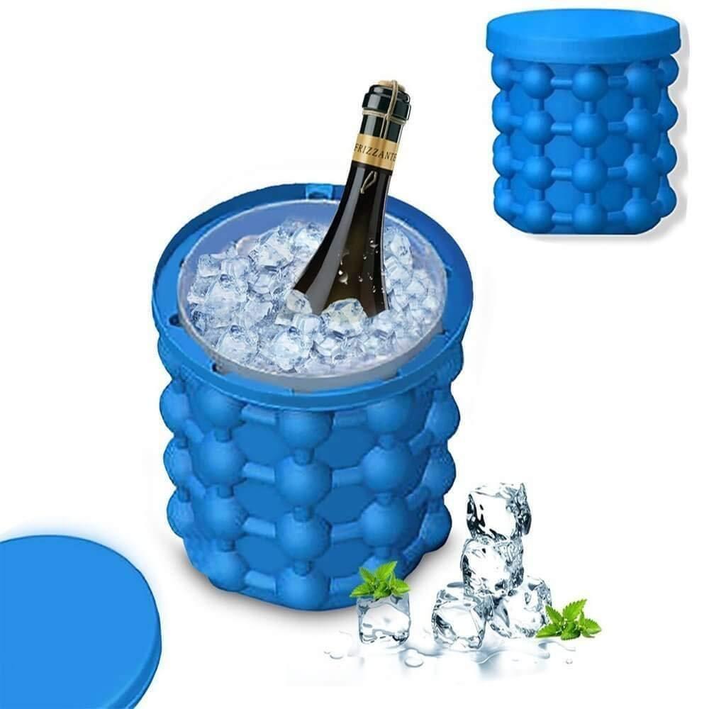Silicone Ice Cube Maker | The Innovation Space Saving Ice Cube Maker | Bucket Revolutionary Space Saving Ice-Ball Makers