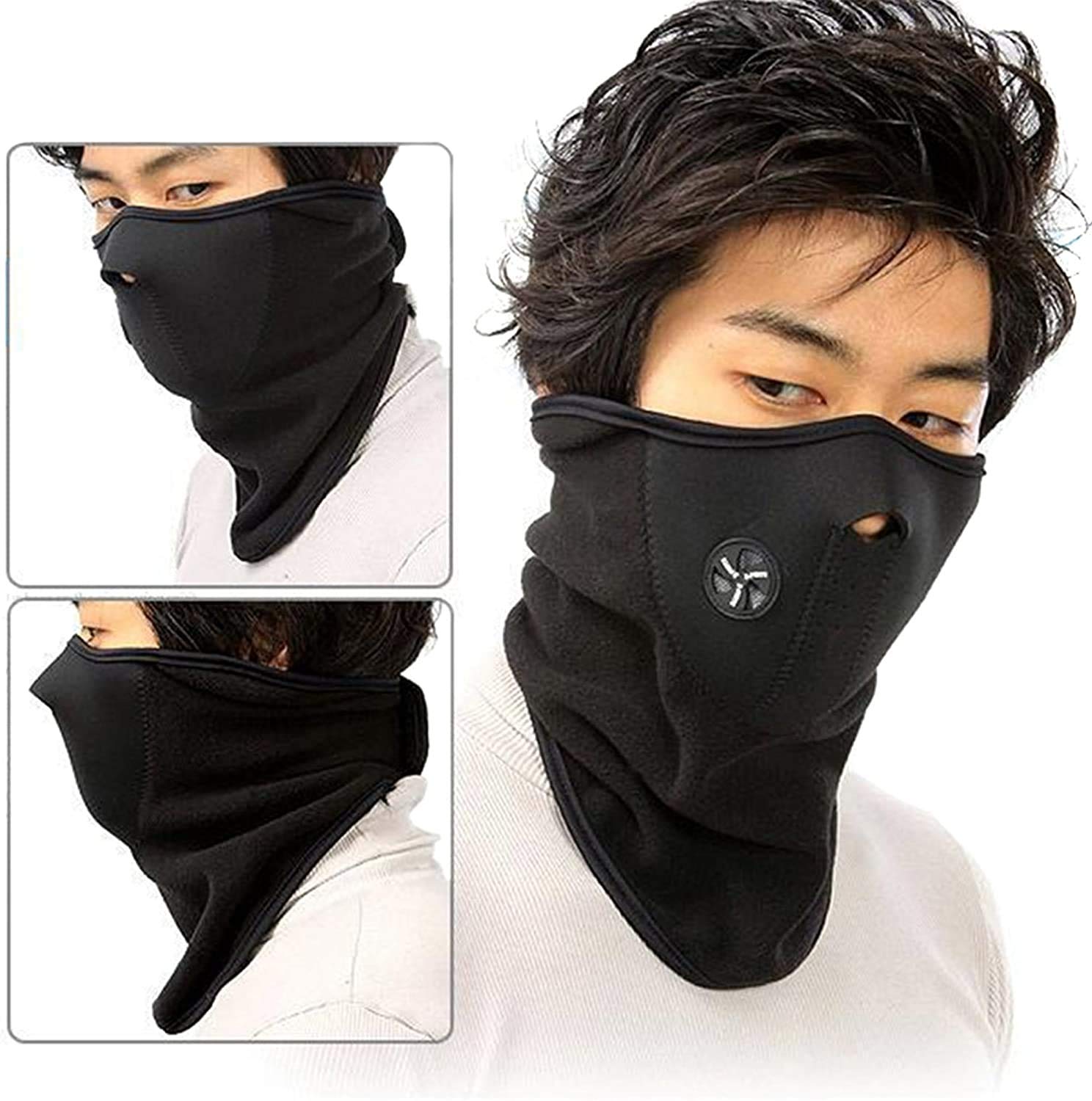 Half Face Bike Riding Unisex Mask Balaclava Anti Pollution Dust Protection Face Mask for Bikers (Pack of 1)