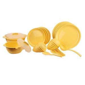 Microwave 34 Pieces Dinner Set Heat Serve Eat